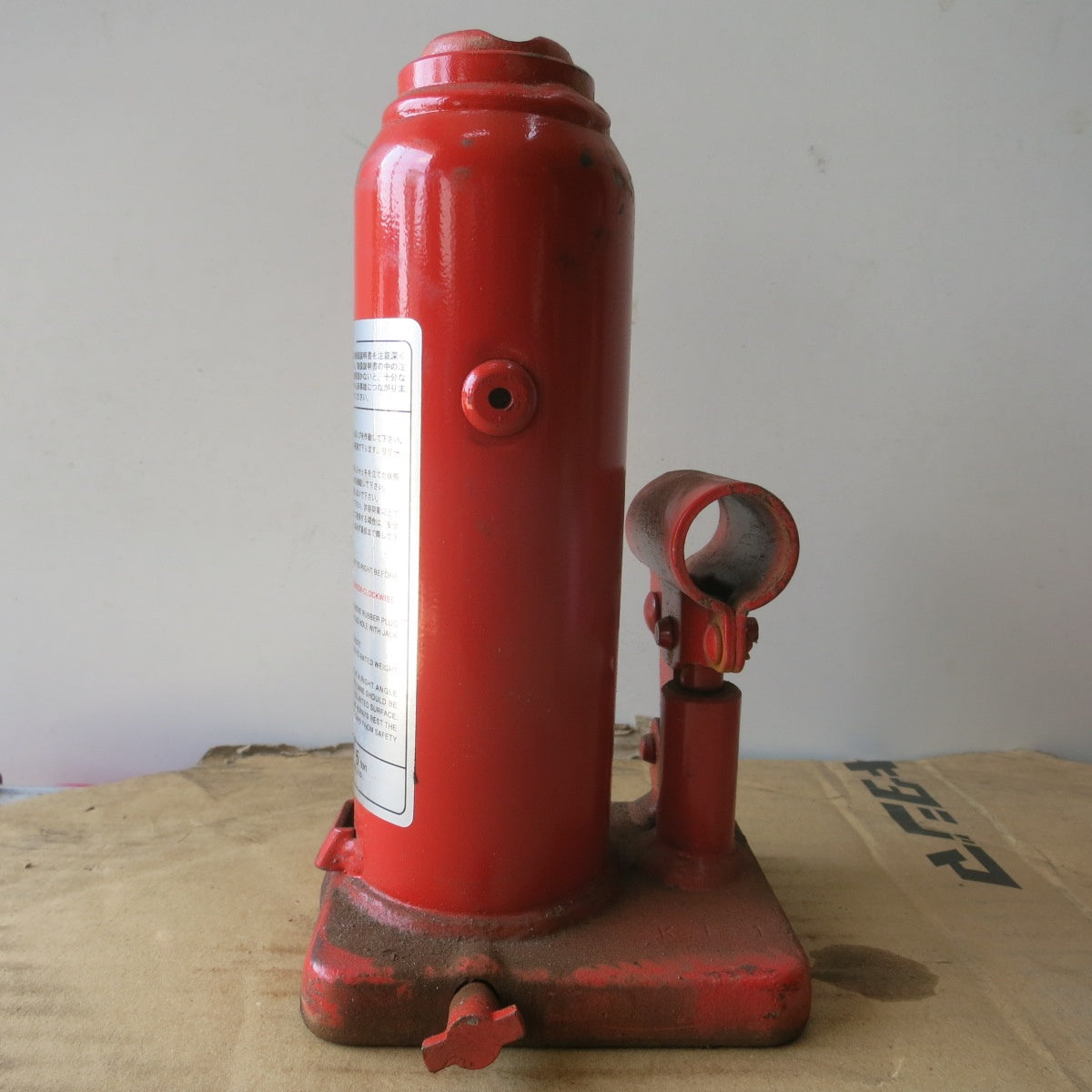 [送料無料] ◆マサダ 油圧 ジャッキ NF-5I 工具 5TON 5ton 5トン 5000kg 油圧式 オイル だるま ダルマ 車載 自動車 点検 整備②◆