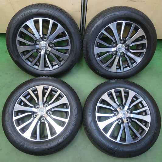 バリ溝！22年！8.5分★日産 C26 セレナ 純正 195/60R16 グッドイヤー Vector 4Seasons Gen-3 オールシーズン 16インチ PCD114.3/5H★6050806イス