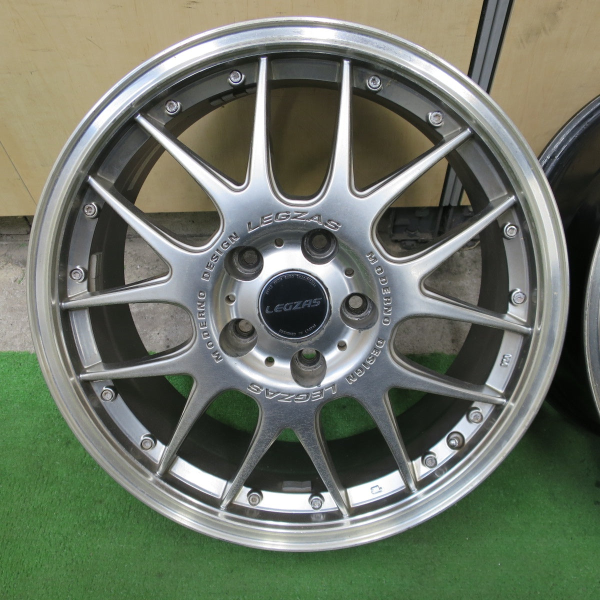 4本価格★Stich LEGZAS M700 17インチ シュティッヒ レグザス ホイール 17×7JJ PCD114.3/5H★6022506ナホ