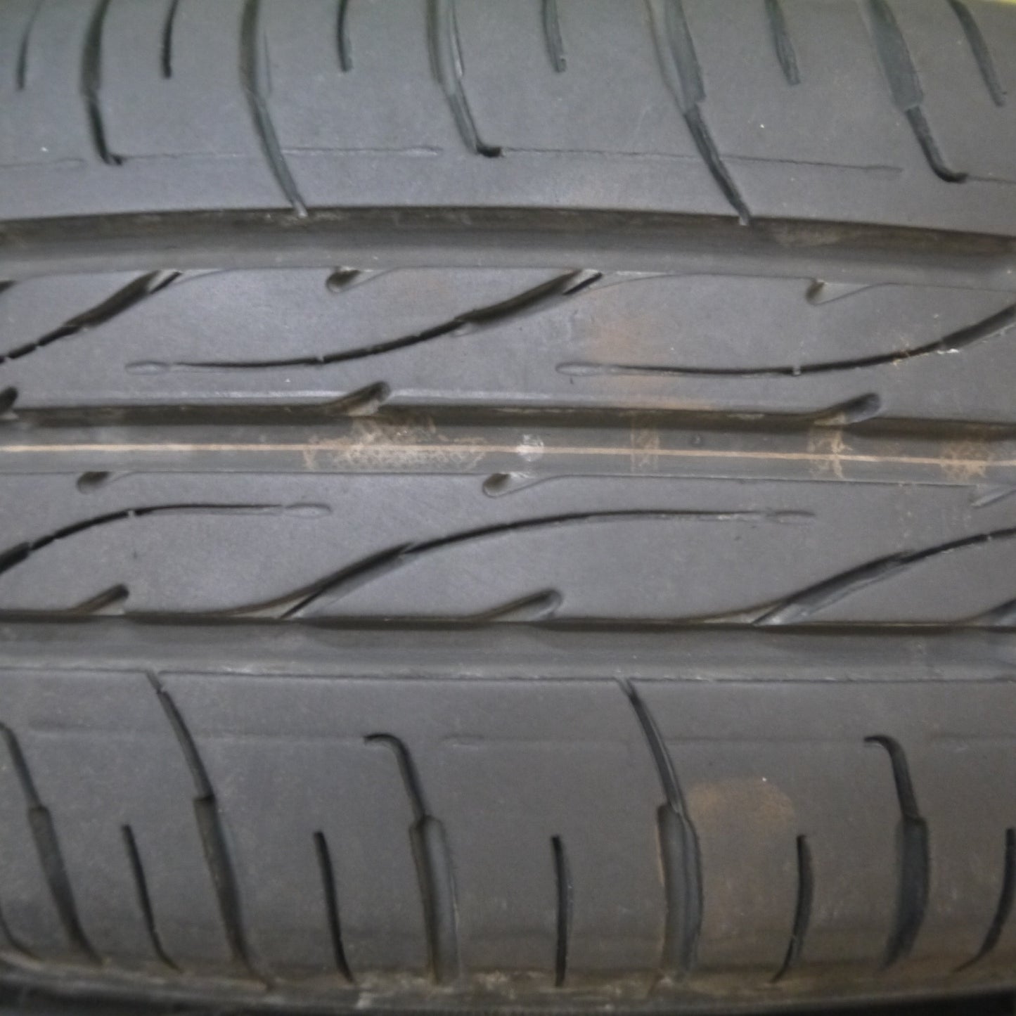 [送料無料] バリ溝！9分★ダイハツ ムーヴ 純正 155/65R13 ダンロップ エナセーブ EC203 13インチ PCD100/4H★4101802Hノ