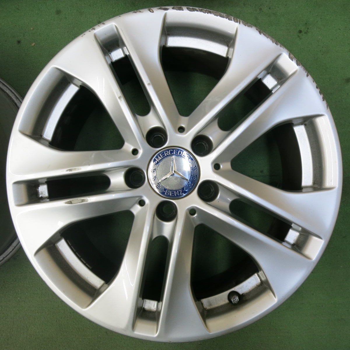 4本価格★ベンツ Cクラス W204 純正 ホイール 17インチ 17×7.5J PCD112/5H★5062412SYホ