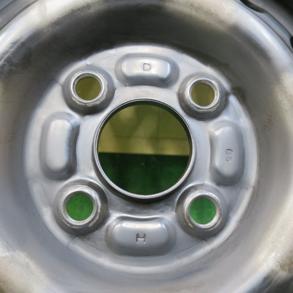 バリ溝！23年！9.5分以上★ダイハツ ハイゼット アトレー 等 純正 スチール 145/80R12 80/78N ブリヂストン K370 12インチ PCD100/4H★5103013イノ