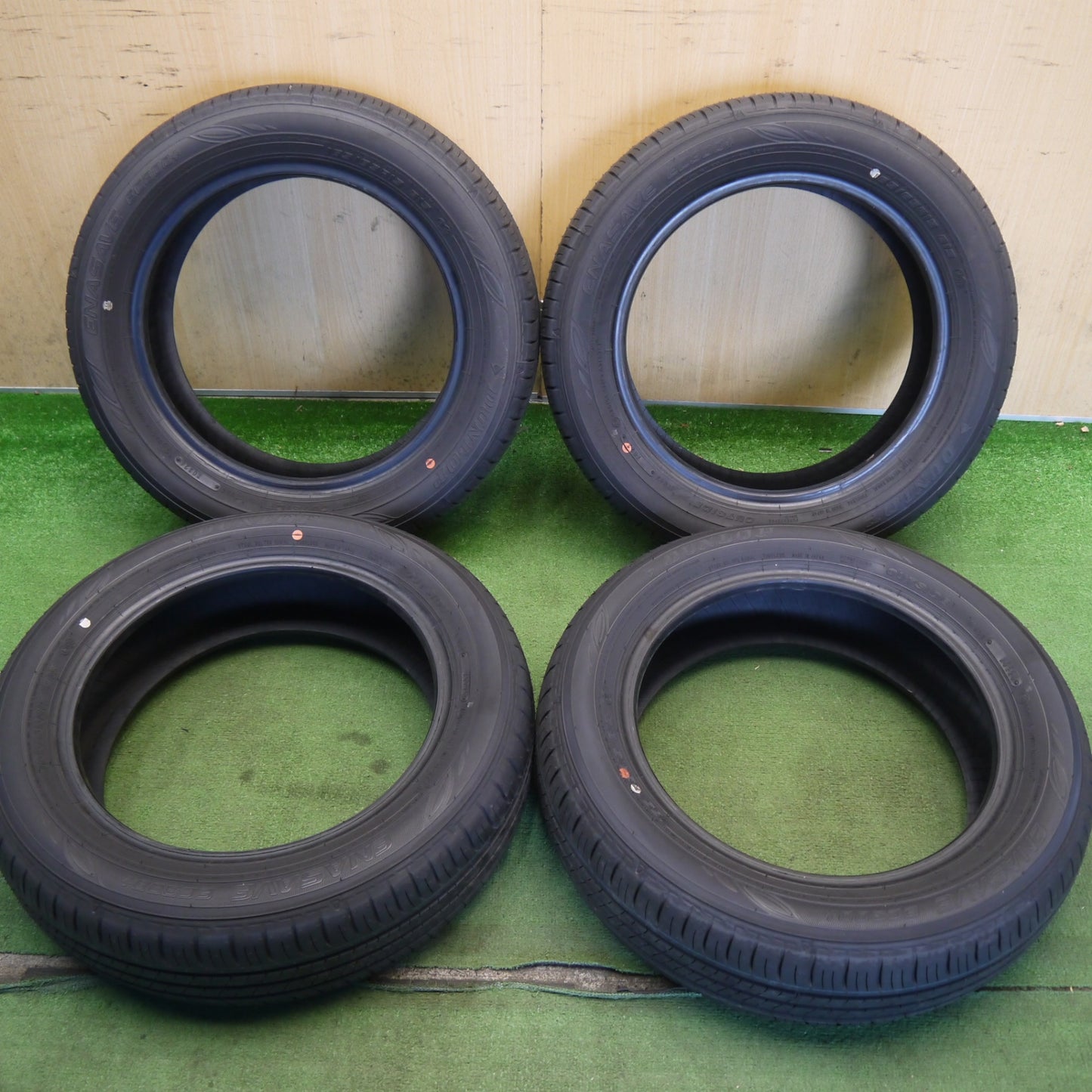 新車外し！26年★165/65R15 ダンロップ エナセーブ EC300+ タイヤ 15インチ タフト ソリオ デリカ D:2 等★6072102Hノタ