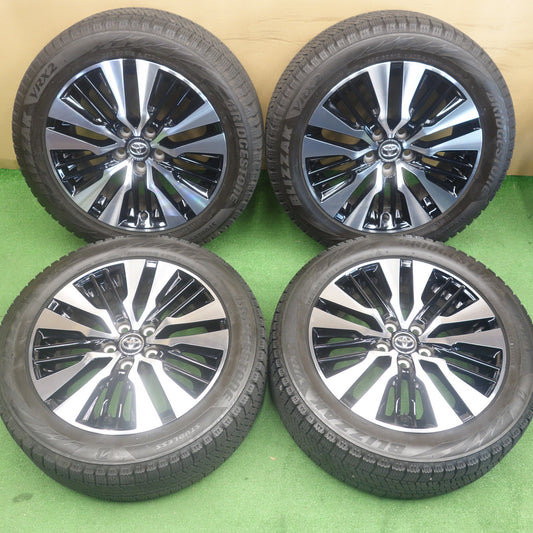 バリ溝！キレイ！9分★トヨタ 30系 アルファード ヴェルファイア SC ZG 純正 235/50R18 スタッドレス ブリヂストン ブリザック VRX2 18インチ PCD114.3/5H★6040401KTス