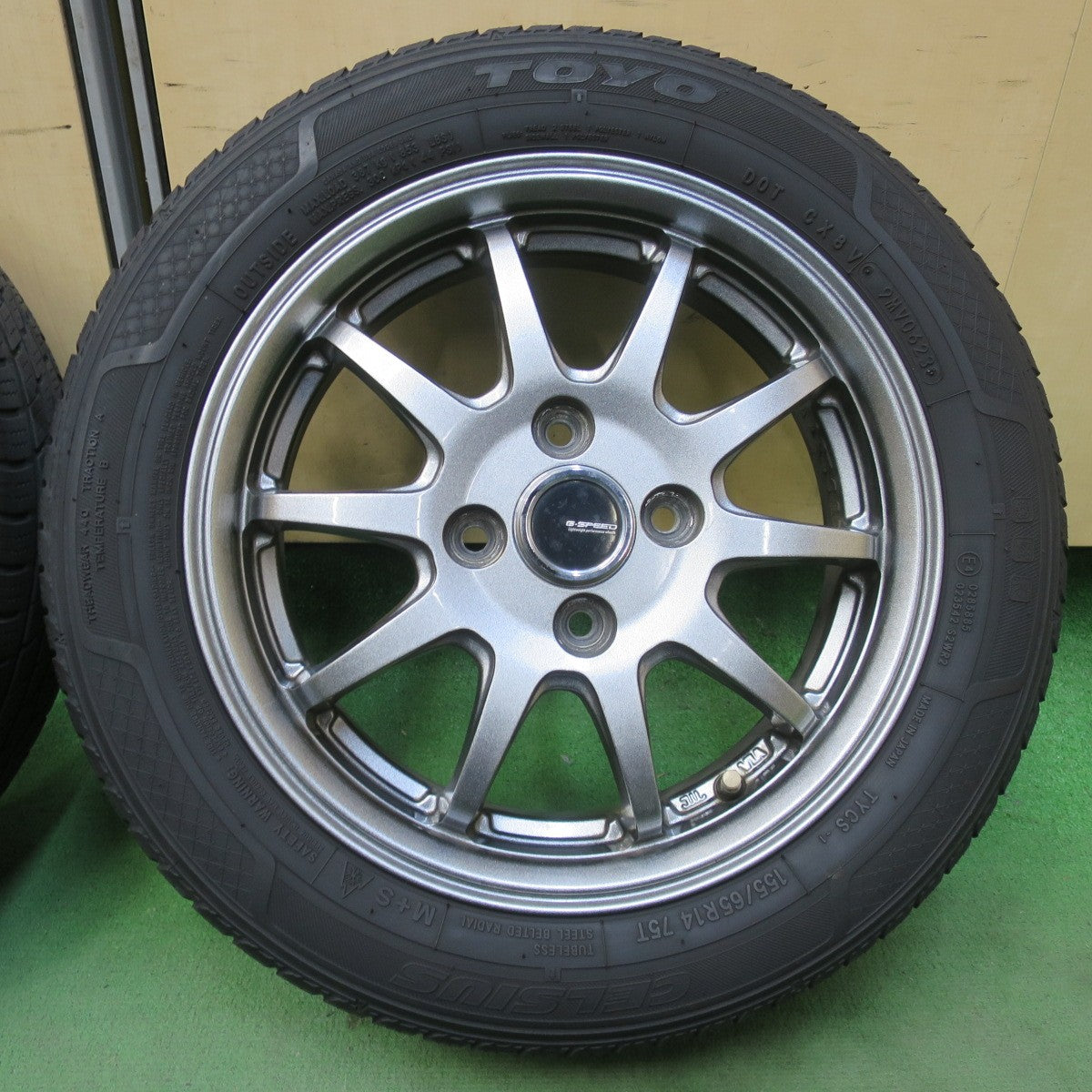 4本価格！23年★155/65R14 トーヨー CELSIUS オールシーズン G-SPEED Gスピード 14インチ セルシアス PCD100/4H★6032603イノ