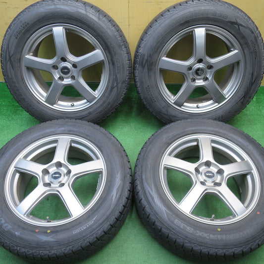 バリ溝！9.5分★スタッドレス 225/65R17 ダンロップ ウインターマックス SJ8 TOPRUN トップラン 17インチ PCD114.3/5H★5122402NJス