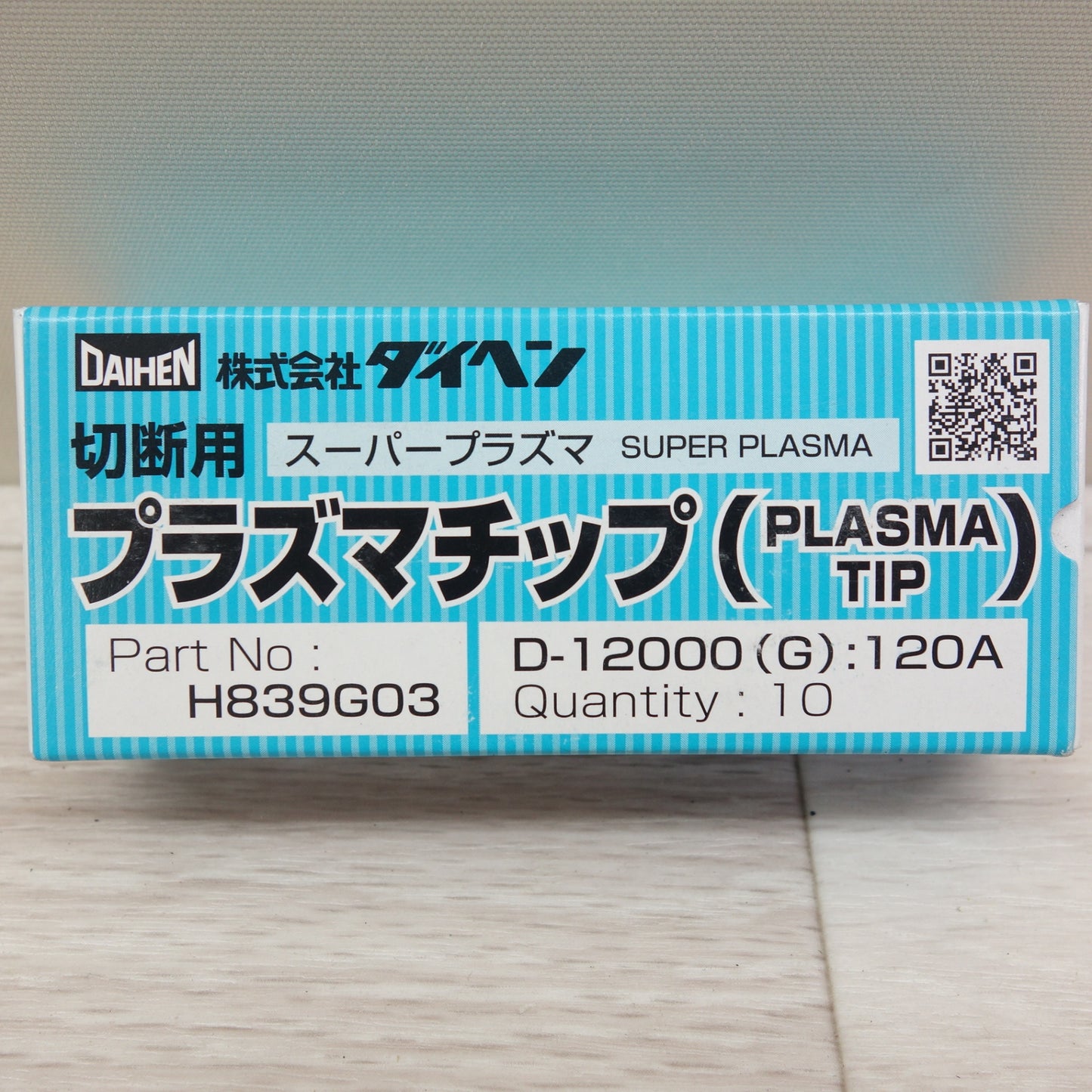 [送料無料] 未使用！6箱まとめ売り☆ダイヘン 切断用 スーパー プラズマ チップ H839G03 D-12000(G)：120A DAIHEN☆
