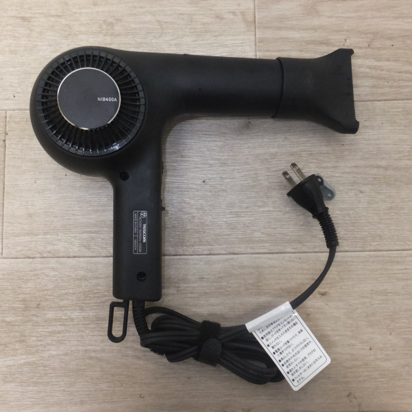 [送料無料] ★テスコム TESCOM プロフェッショナル プロテクトイオン ヘアードライヤー NIB400A　AC100V 50/60Hz 1200W★