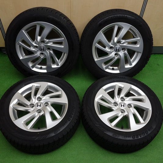 バリ溝！23年！キレイ！9.5分以上◎ホンダ フィット ハイブリッド 純正 185/60R15 スタッドレス ヨコハマ アイスガード iG60 15インチ PCD100/4H◎6091802KTス