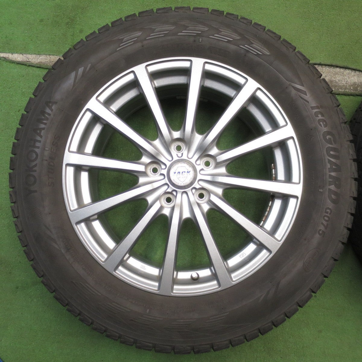 バリ溝！9.5分★スタッドレス 225/65R17 ヨコハマ アイスガード G075 ZACK JP-112 MONZA ザック モンツァ 17インチ PCD114.3/5H★5072502NJス