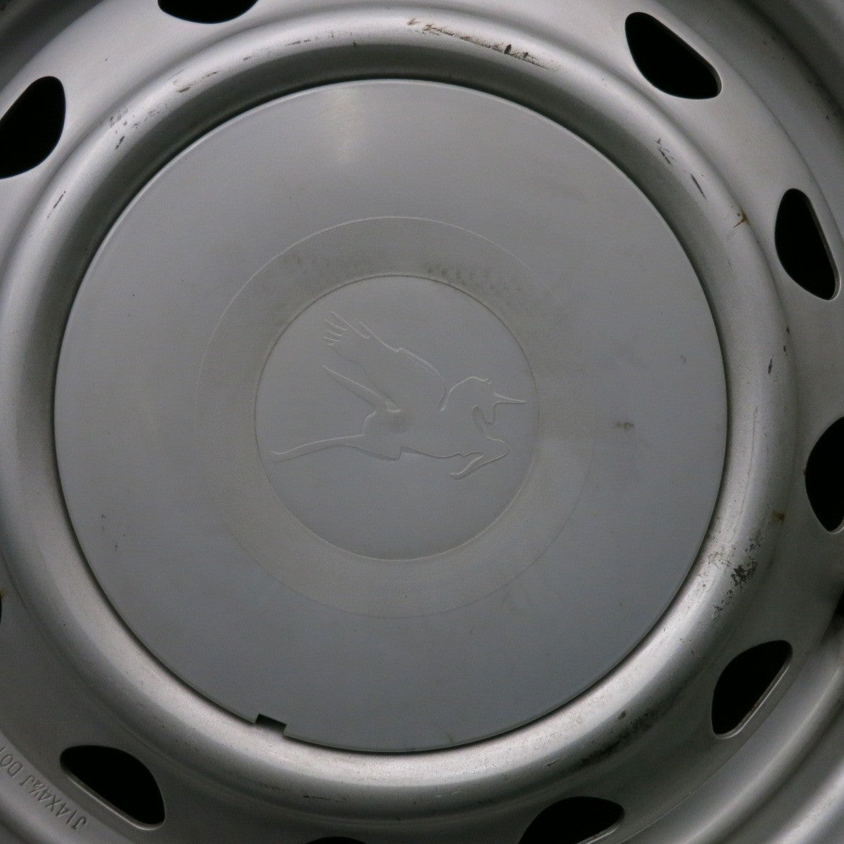 *送料無料* タイヤほぼ未使用！21年★スタッドレス 155/65R14 ダンロップ ウインターマックス WM02 スチール 14インチ PCD100 114.3/4H マルチ★4051007HAス