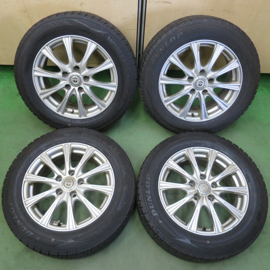 バリ溝！23年！8.5分★スタッドレス 205/60R16 ダンロップ ウインターマックス WM02 JOKER ジョーカー 16インチ PCD114.3/5H★6051605イス