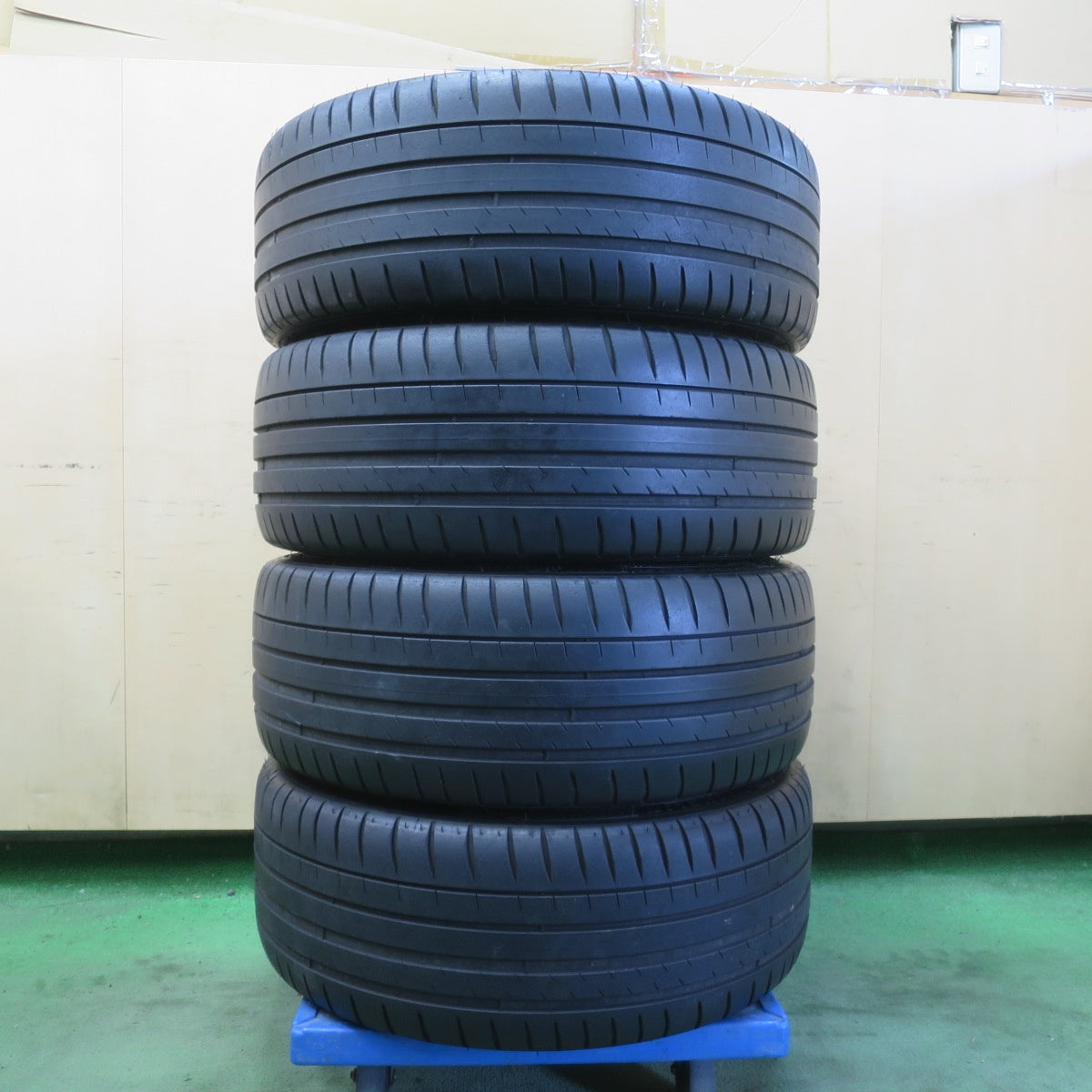 キレイ★スバル BRZ STi スポーツ 純正 ENKEI 215/40R18 ミシュラン パイロットスポーツ4 18インチ エンケイ PCD100/5H★6042504イノ