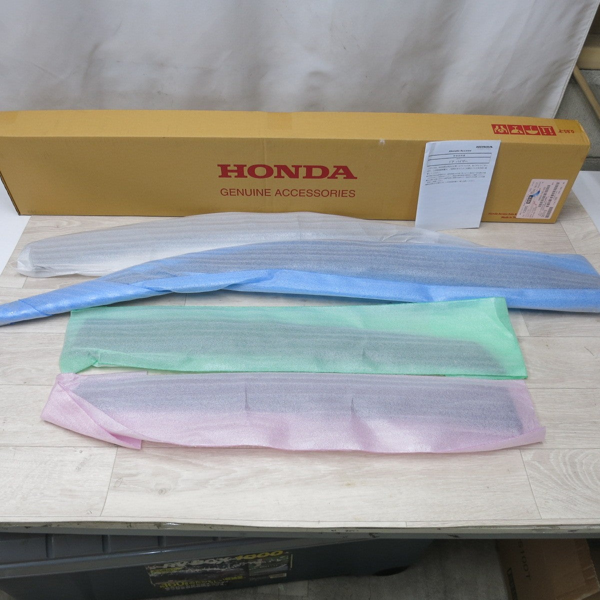 [送料無料] 未使用◆ホンダ シビック 純正 タイプR ドア バイザー 08R04-T43-000 4点 1台分 CIVIC HONDA◆