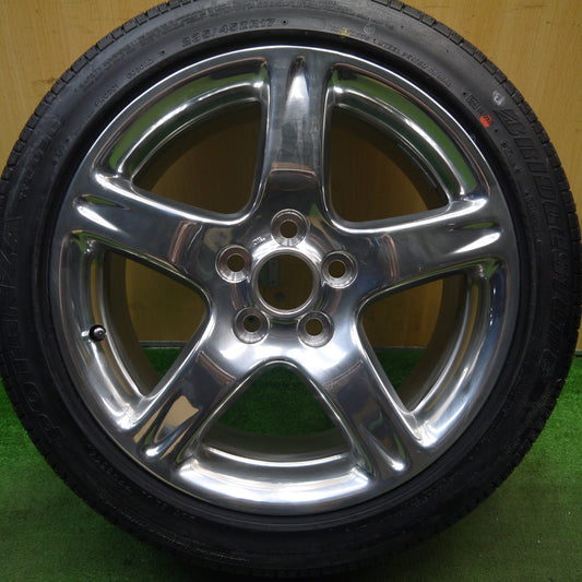 新車外し！1本★トヨタ 160系 アリスト ベルテックス 純正 235/45R17 ブリヂストン ポテンザ RE030 17インチ PCD114.3/5H★5052707Hノ