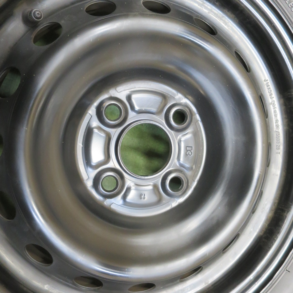 キレイ◎トヨタ ヤリス 純正 スチール 175/70R14 ブリヂストン エコピア EP150 14インチ PCD100/4H◎6061509イノ