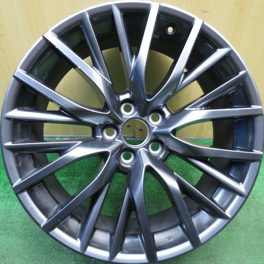1本価格★レクサス RX Fスポーツ 純正 ホイール 20インチ 20×8J PCD114.3/5H★5021711Hホ(2)