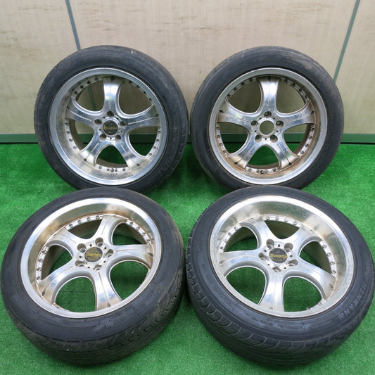 *送料無料* バリ溝！8.5分★Diavoletto 215/50R18 245/45R18 ナンカン TOURSPORT 611 NS-2 ディアヴォレット PCD114.3/5H★4081002HAノ