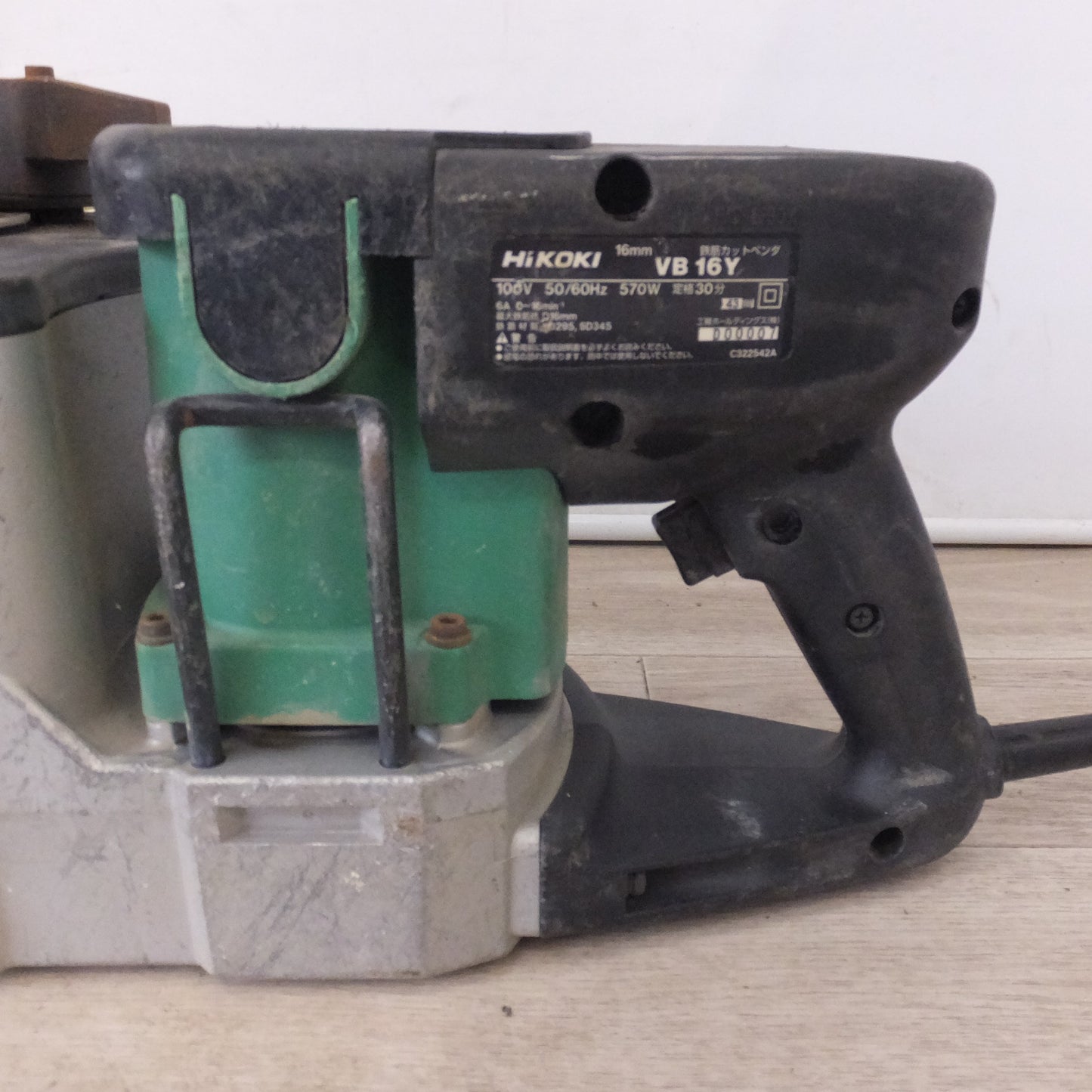 [送料無料] 現状品★ハイコーキ HiKOKI 16mm 鉄筋カットベンダ VB16Y　100V 50/60Hz 570W 6A★