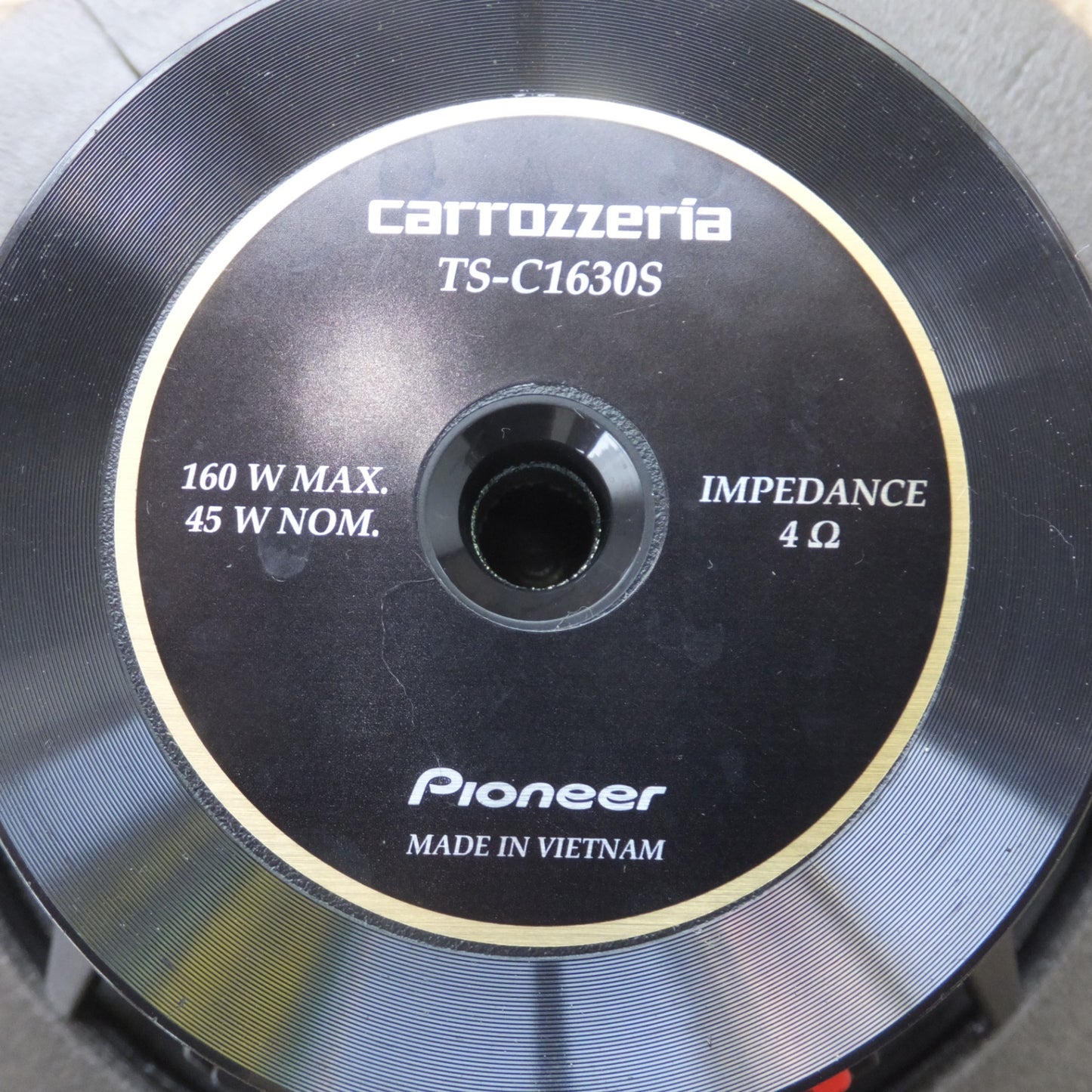 [送料無料] ★カロッツェリア carrozzeria16cm セパレート2ウェイスピーカー TS-C1630S　ウーファー トゥイーター ネットワーク セット★