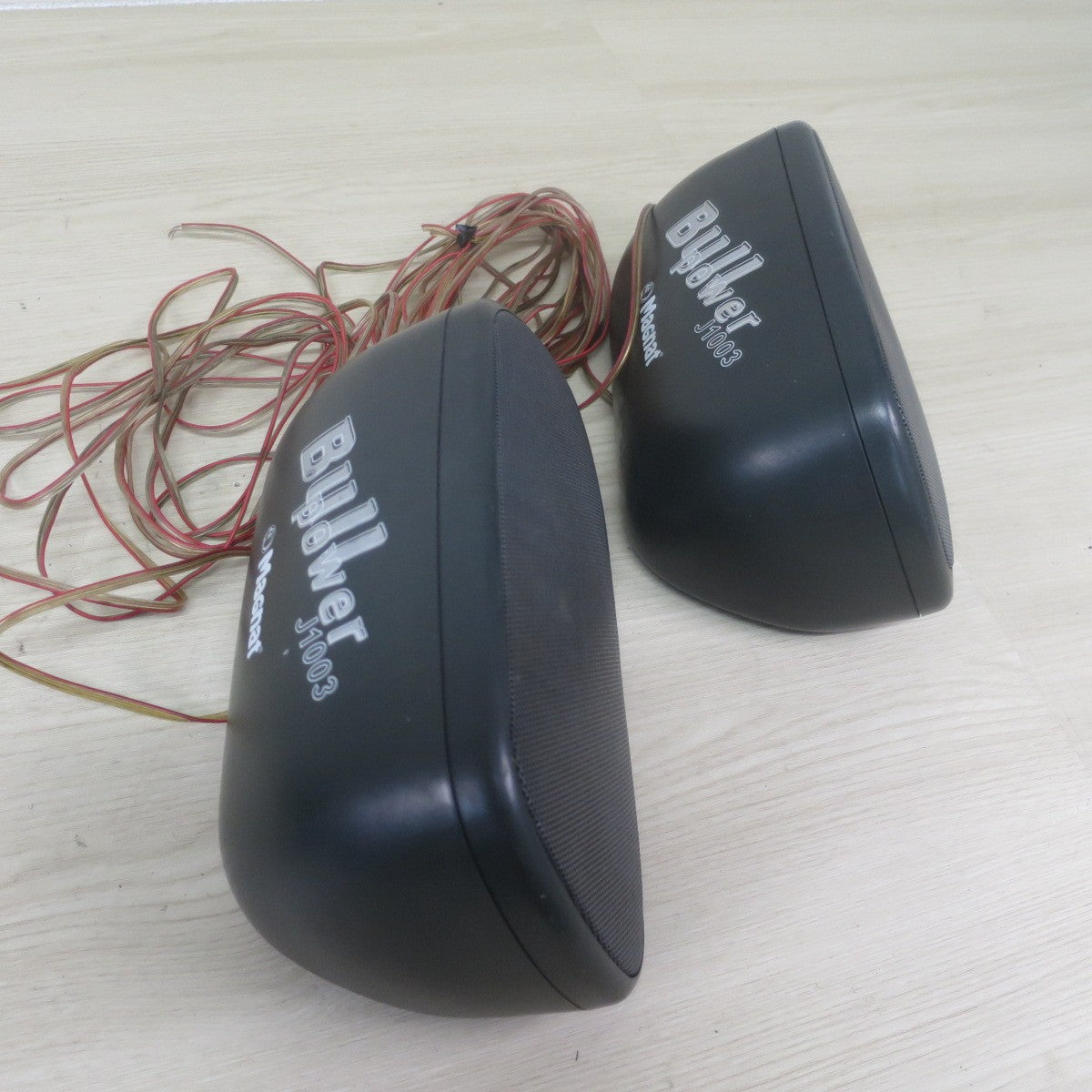 ♪Bull Power 3Way スピーカー システム J1003 MaGnat 置き型 ビンテージ カー オーディオ 旧車 当時物♪
