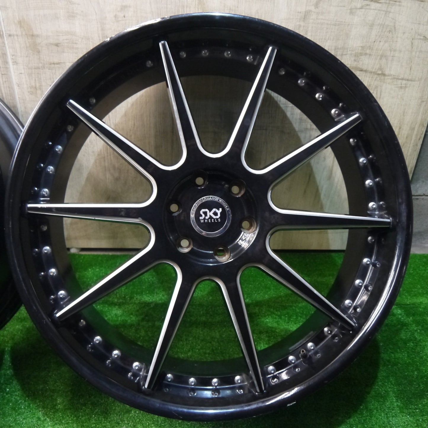 4本価格★SKY FORGED S206 26インチ スカイ フォージド ホイール 26×10J ランクル エスカレード サバーバン 等 PCD139.7/6H★5111102KKホ
