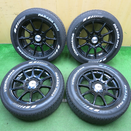 バリ溝！24年！9.5分★SSR GTX01 タナベ 215/60R17C 109/107S ヨコハマ PARADA PA03 17インチ PCD139.7/6H★5052301HAノ