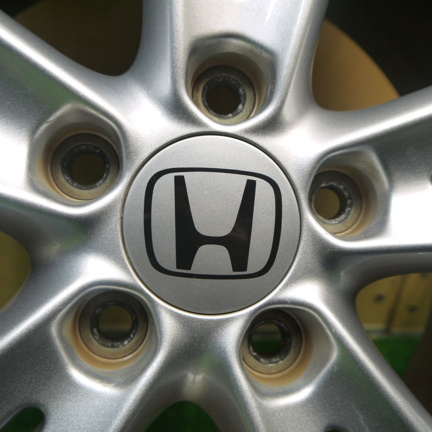 バリ溝！24年！9分★ホンダ CR-Z 純正 195/55R16 ダンロップ SYNCHRO WEATHER オールシーズン CRZ 16インチ PCD114.3/5H★5120108Hス