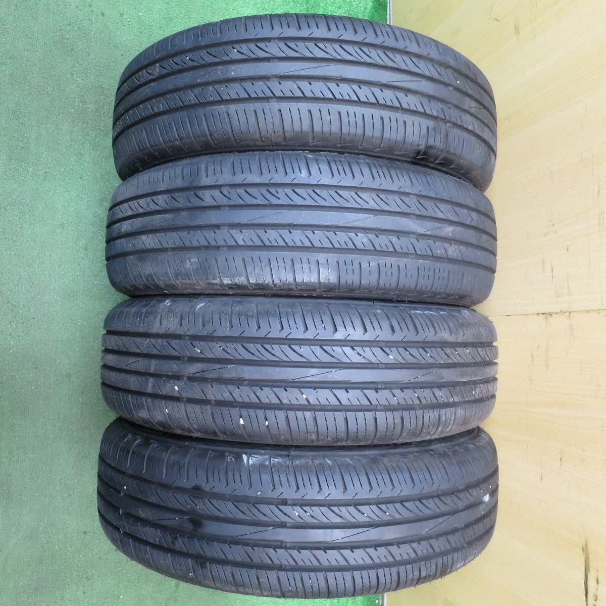 バリ溝！23年！9分★155/65R14 ミレバー ハーモニック MP270 SCHNEIDER ATECH シュナイダー 14インチ PCD100/4H★5072902NJノ