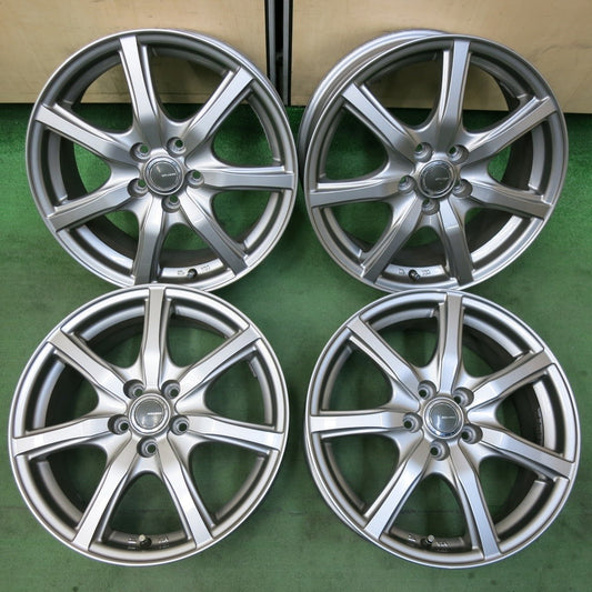 4本価格★MiLLOUS ミルアス 16インチ ホイール 16×6.5J インプレッサ フォレスター 等 PCD100/5H★5032505SYホ