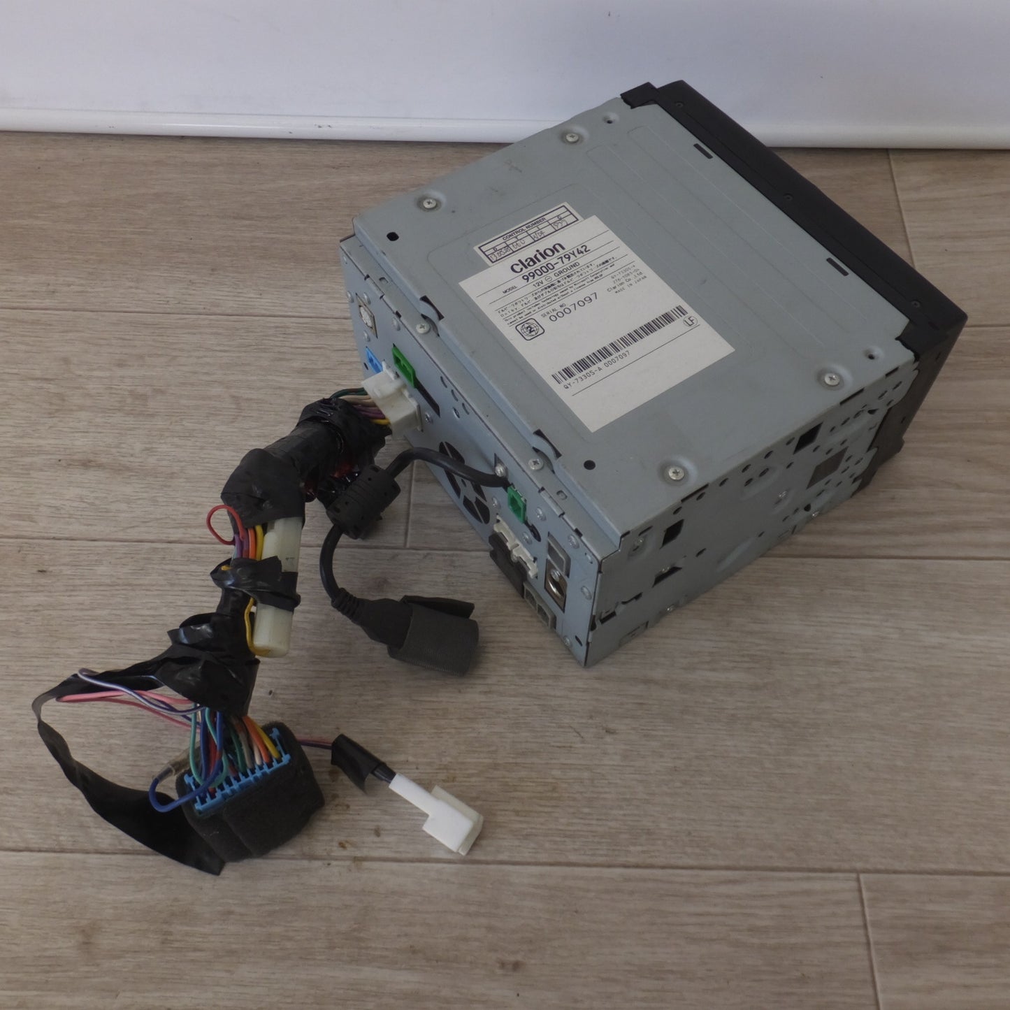 [送料無料] ★クラリオン製 スズキ 純正 AV一体型メモリータイプナビゲーション 99000-79Y42 GCX612(7★