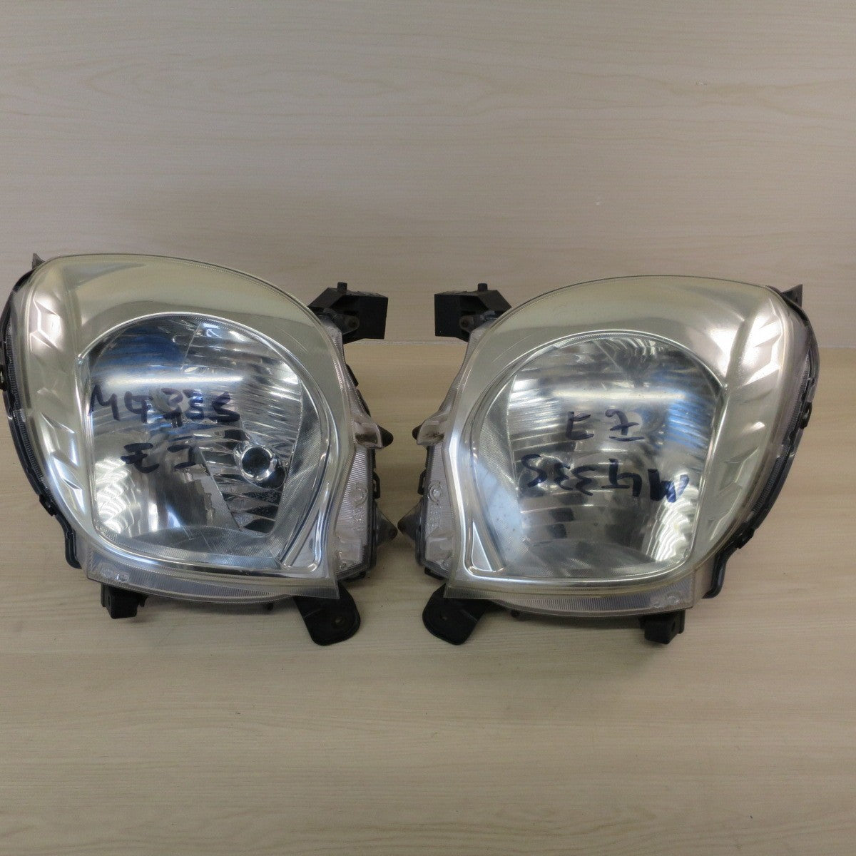 左右セット♪日産 MG33S モコ 純正 ハロゲン ヘッドライト P9638 STANLEY 907-38200 ヘッドランプ 照明 カー パーツ♪