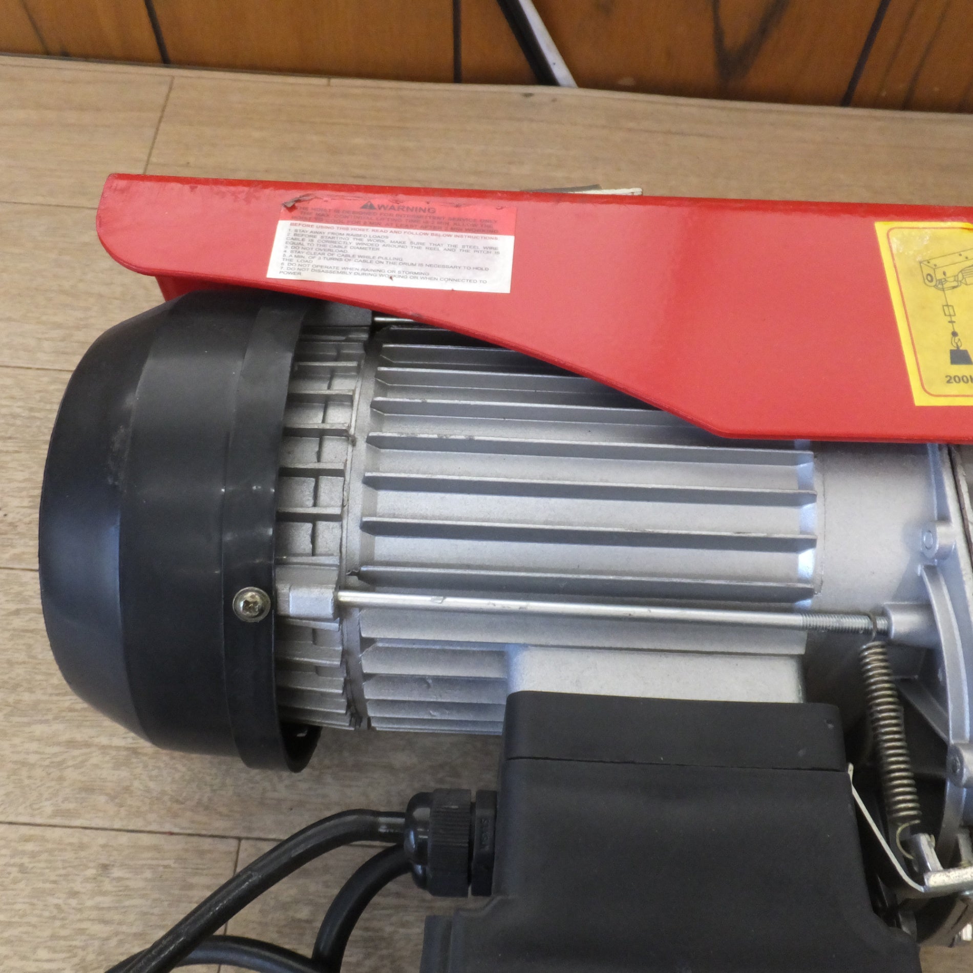 送料無料] ☆電動ホイスト MICRO ELECTRIC ROPE HOIST HGS-B 200/400KG