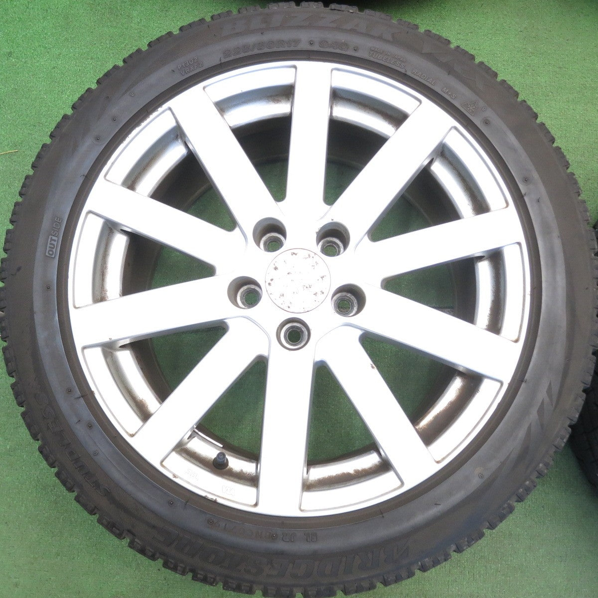 4本価格◎ベンツ 等 AGA S-10 225/50R17 スタッドレス ブリヂストン ブリザック VRX 17インチ PCD112/5H◎6081313HAス