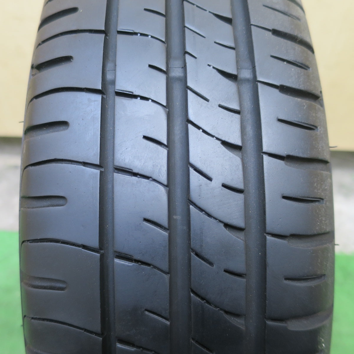 1本価格！24年◎ダイハツ LA600S タント カスタム 純正 155/65R14 ダンロップ エナセーブ EC204 14インチ PCD100/4H◎6100603ナノ