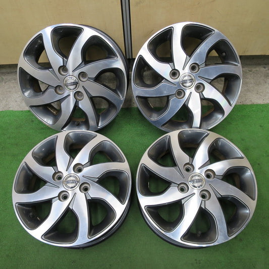 4本価格★日産 ルークス ハイウェイスター 純正 ホイール 14インチ 14×4.5J PCD100/4H★6041501NGホ