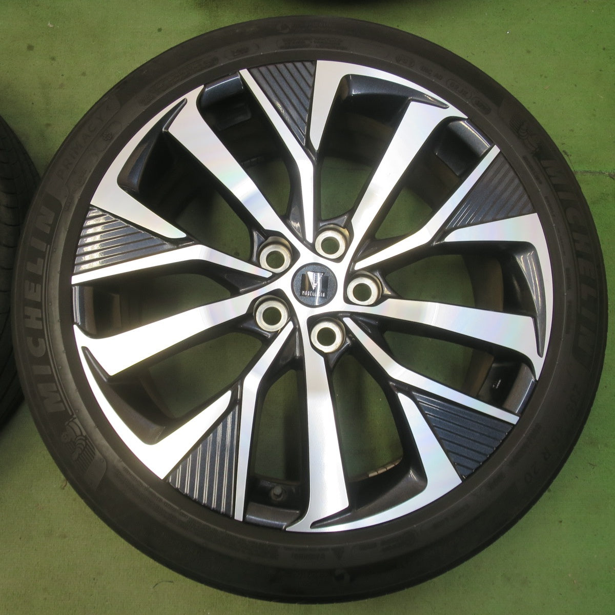 キレイ！23年◎40系 アルファード 等 MODELLISTA WingDancer XVII ENKEI 235/45R20 ミシュラン プライマシー4 モデリスタ 20インチ PCD120/5H◎6091110イノ