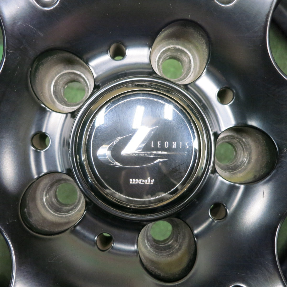 *送料無料* バリ溝！22年！キレイ！9.5分★XV 等 LEONIS AMF 225/55R17 トーヨー トランパス MP7 レオニス 17インチ PCD100/5H★4042606NJノ