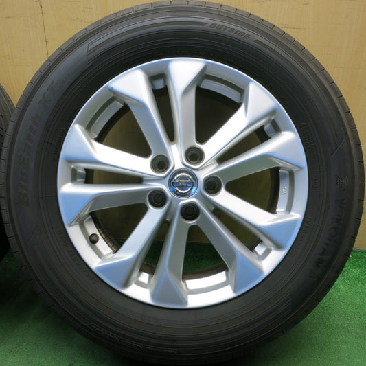 キレイ！22年◎日産 T32 エクストレイル 純正 225/65R17 ヨコハマ BluEarth-XT AE61 17インチ PCD114.3/5H◎6092403HAノ