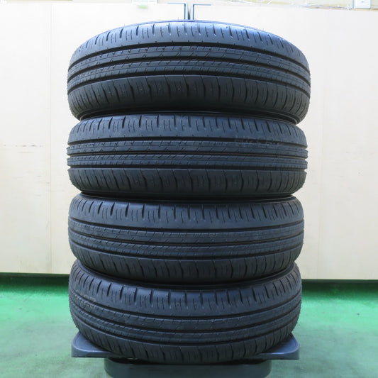 新車外し！25年★155/65R14 ダンロップ エナセーブ EC300+ タイヤ 14インチ ワゴンR ムーブ タント N-BOX スペーシア デイズ 等★5121007イノタ