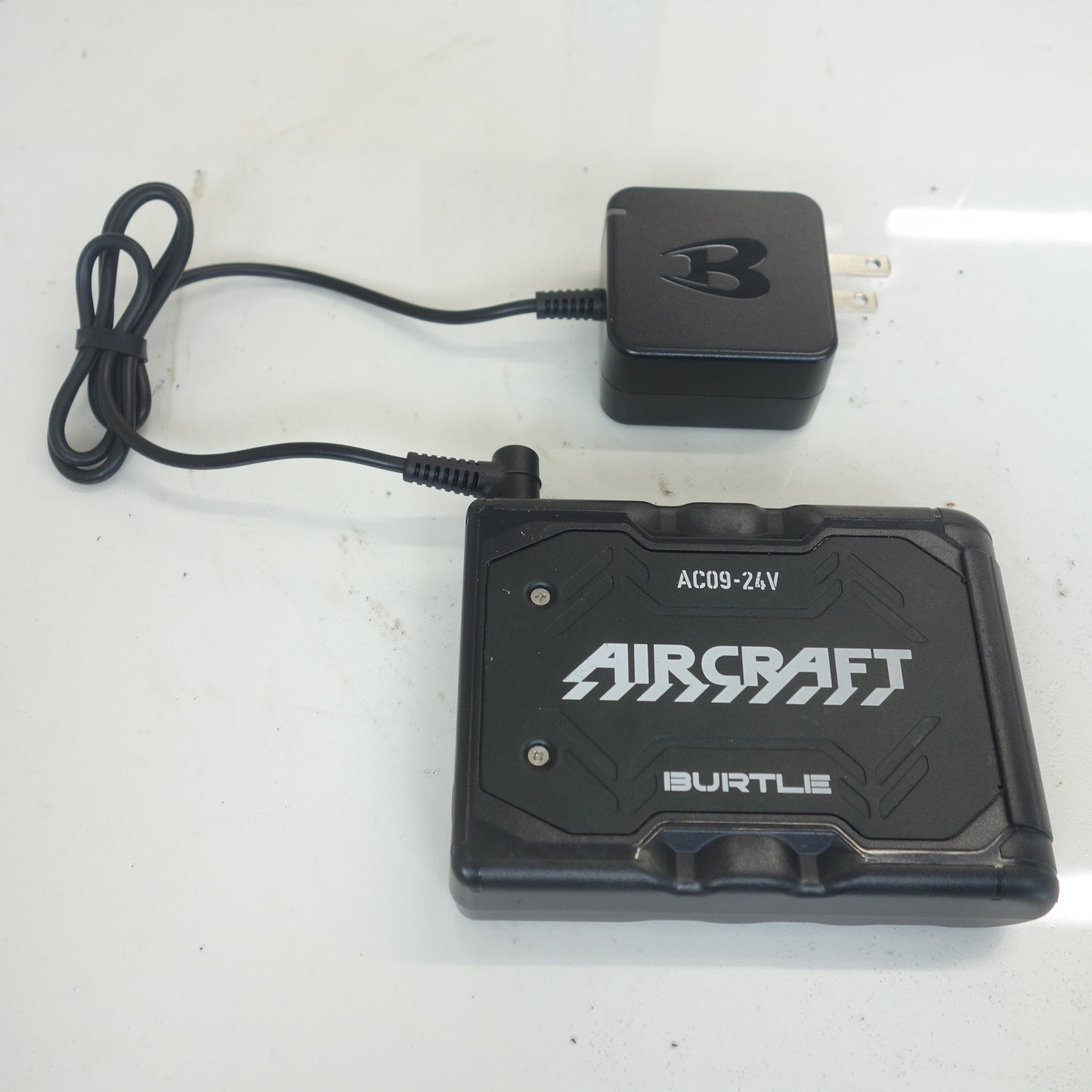付属品付き◆BURTLE AIR CRAFT バートル エアー クラフト AC09 バッテリー 24V ACアダプタ AC2140 充電器 付属 空調服 用◆