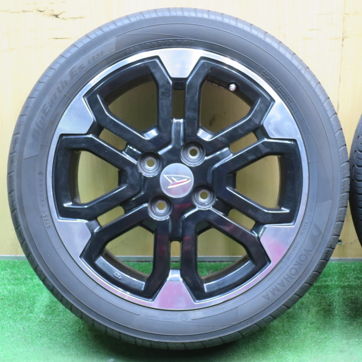 4本価格！23年★ダイハツ ウェイク 純正 165/55R15 ヨコハマ BluEarth-ES ES32 ブルーアース 15インチ PCD100/4H★5092604NJノ