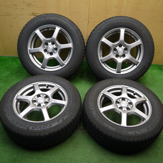 4本価格！22年★プリウス 等 195/65R15 スタッドレス トーヨー オブザーブ GIZ2 LAYCEA 02 レイシア 15インチ PCD100/5H★5042210Hス