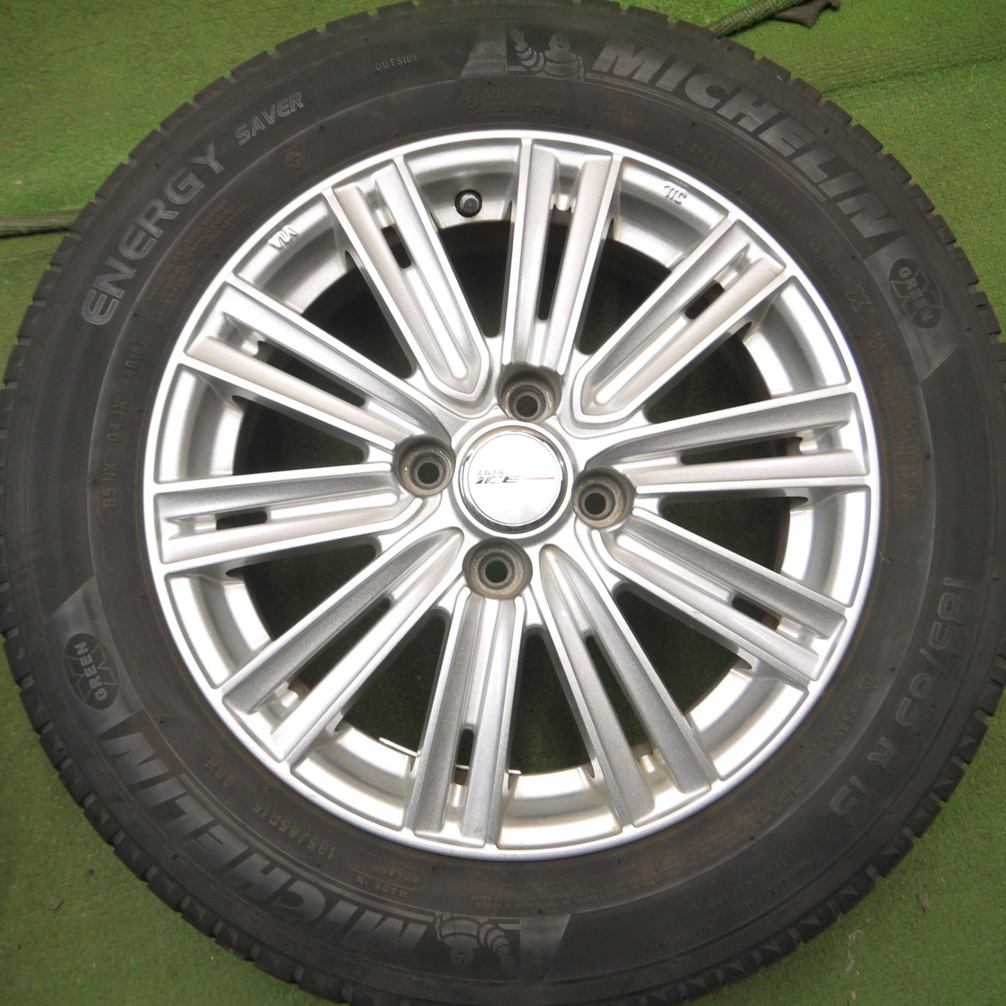 *送料無料* キレイ★185/65R15 ミシュラン エナジーセイバー JOKER ICE ジョーカー 15インチ PCD100/4H★4040516Hノ