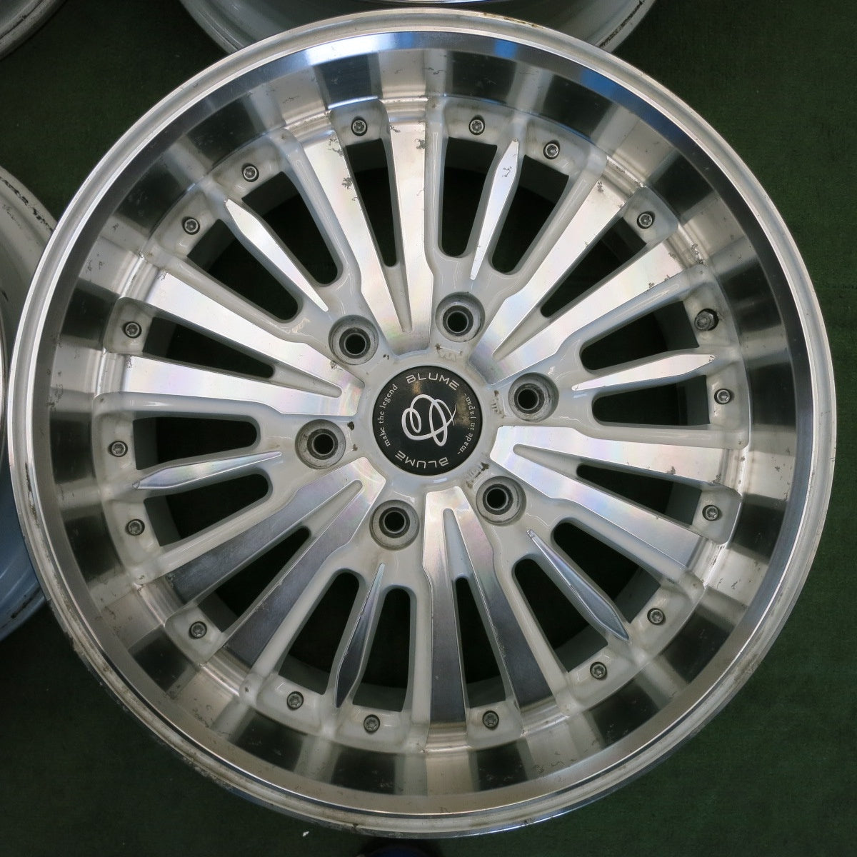 4本価格★阿修羅 BLUME 18インチ ホイール 18×7.5J PCD139.7/6H★6052101HAホ