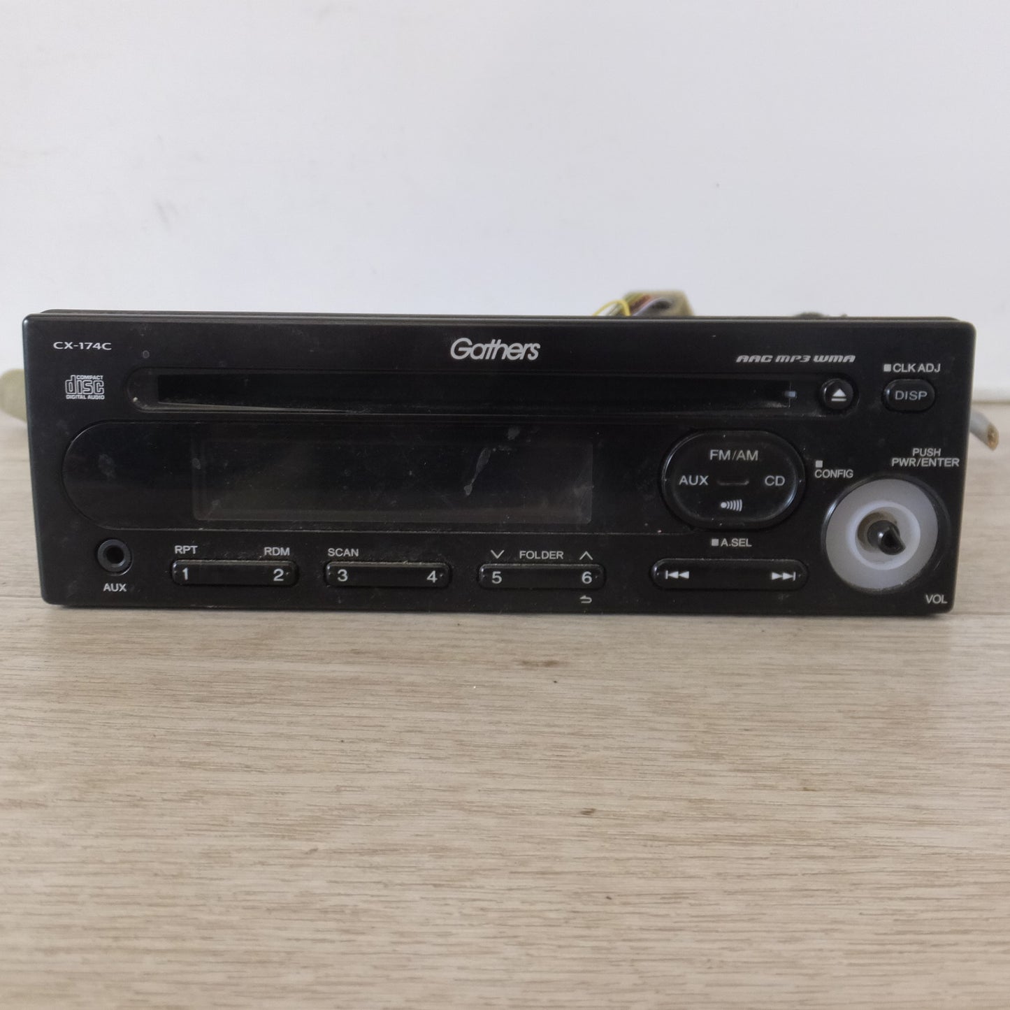 [送料無料] 現状品★ケンウッド製 ホンダ 純正 CDチューナー Gathers CX-174C(60)★