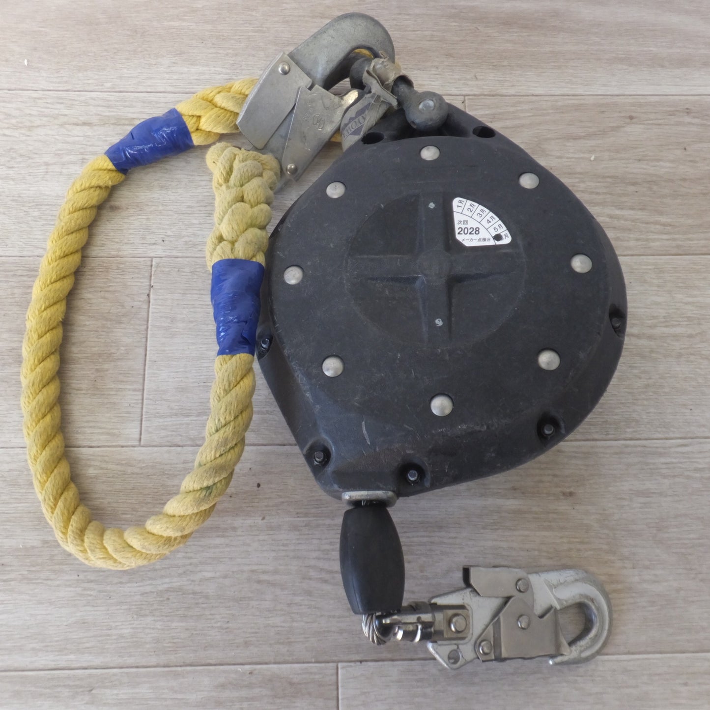 [送料無料] ★キョーワ KYOWA キョーワ式 安全ブロック SAFETY BLOCK ワイヤロープタイプ LB-12 12m　最大使用質量 85kg(9)★