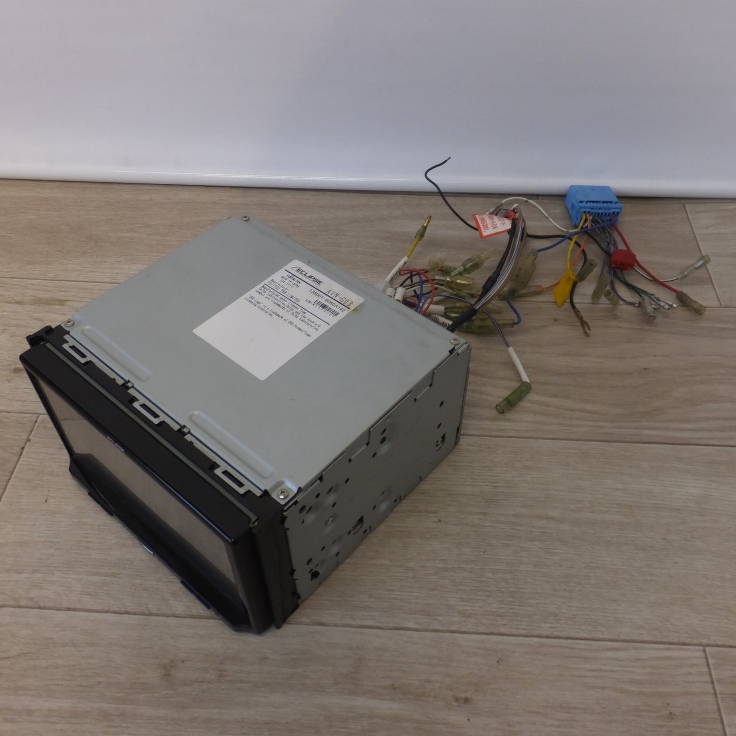 [送料無料] 現状品★富士通テン イクリプス ECLIPSE メモリーナビゲーション AVN-G03(1★