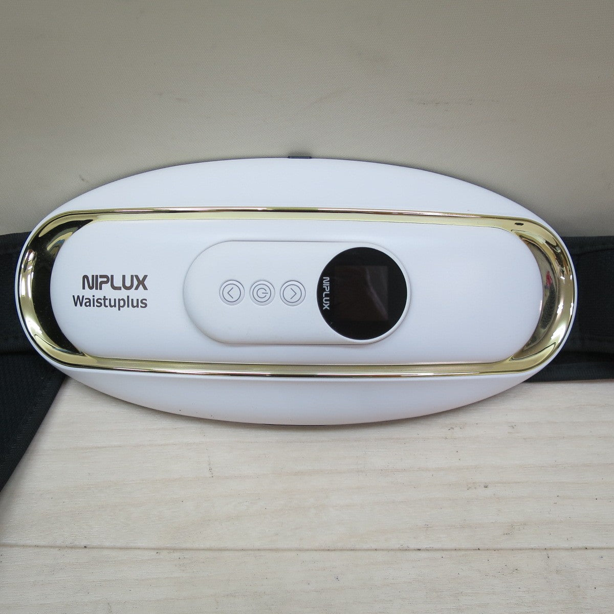 キレイ☆NIPLUX ニップラックス 温熱 マッサージ器 NP-WP20W 腰ベルト 腰回り ケア ヒート ストレッチャー マッサージ機 日創プラス☆