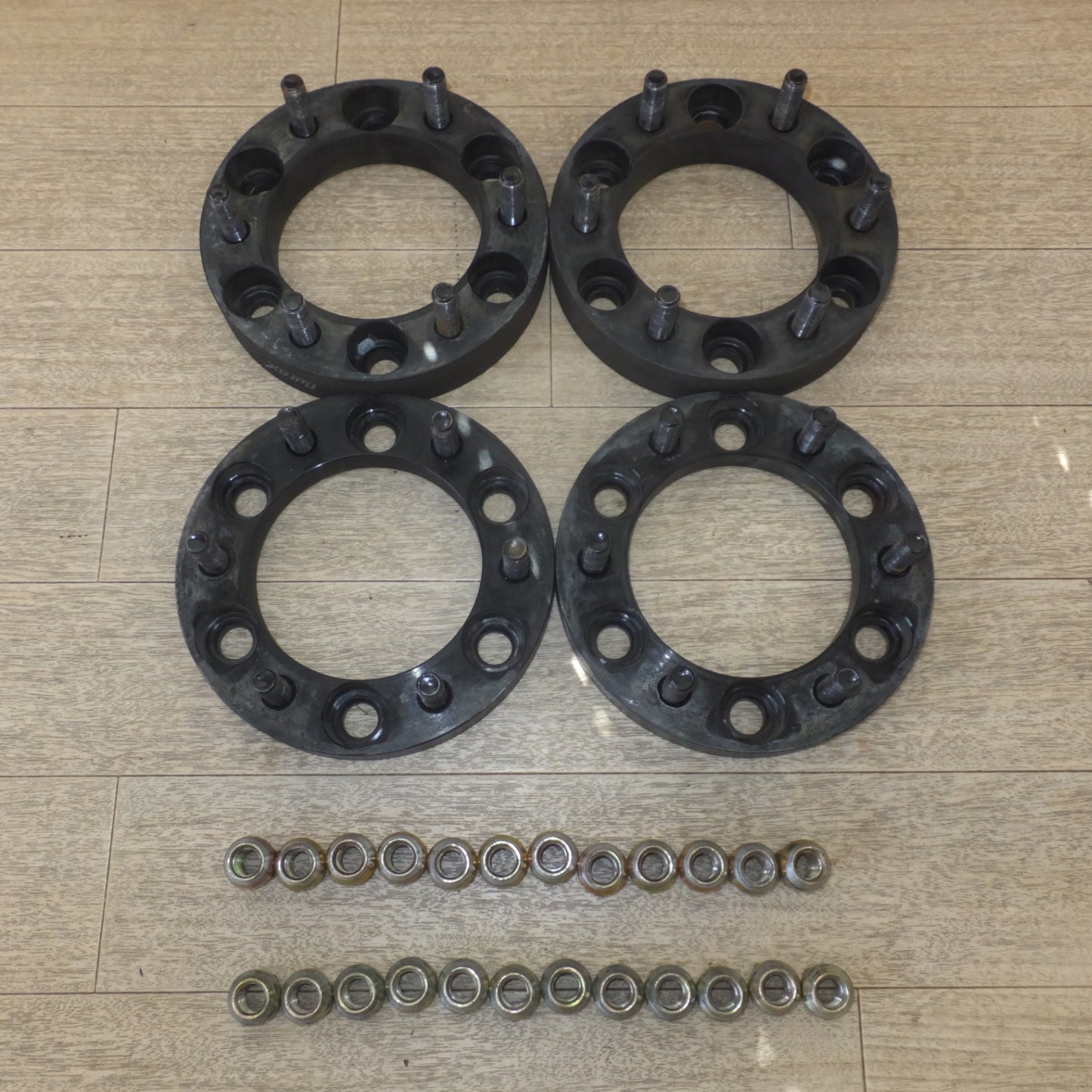 [送料無料] ★デュラックス Durax ワイドトレッドスペーサー 139.7-6H/P1.5-30MM 2本　139.7-6H/P1.5-20MM 2本　セット★